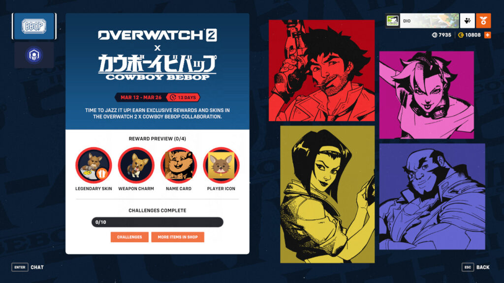 Cowboy Bebop event crossover